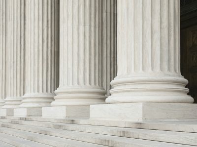 Front Steps and Columns of the Supreme Court